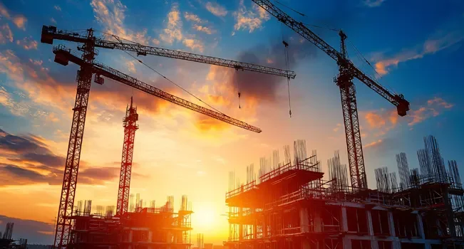 Construção civil crescimento